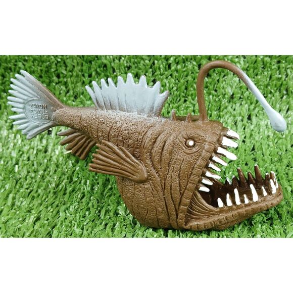 Anglerfish Toy Figure Deep Sea Angler Fish Boley Ocean Animal Sea Creature pvc - Picture 14 of 16